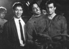 On the set of Evil Dead 2 - the punk kids do it again!